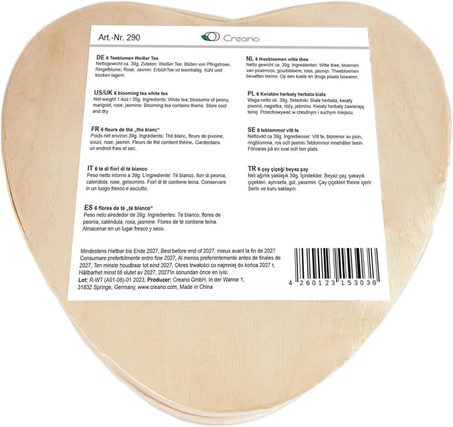 Thumbnail 5 de Creano Mix Fiori di Tè Set Regalo 6 fiori 🍵