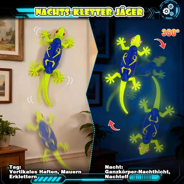 Detalle 2 de HILKKET Gecko Wandflitzer RC ab 3 Jahren