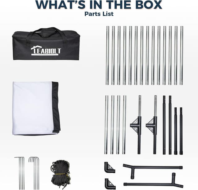 Thumbnail 6 de 100" Movie Projector Screen with Stand – 16:9 HD foldable portable screen for indoor & outdoor projection