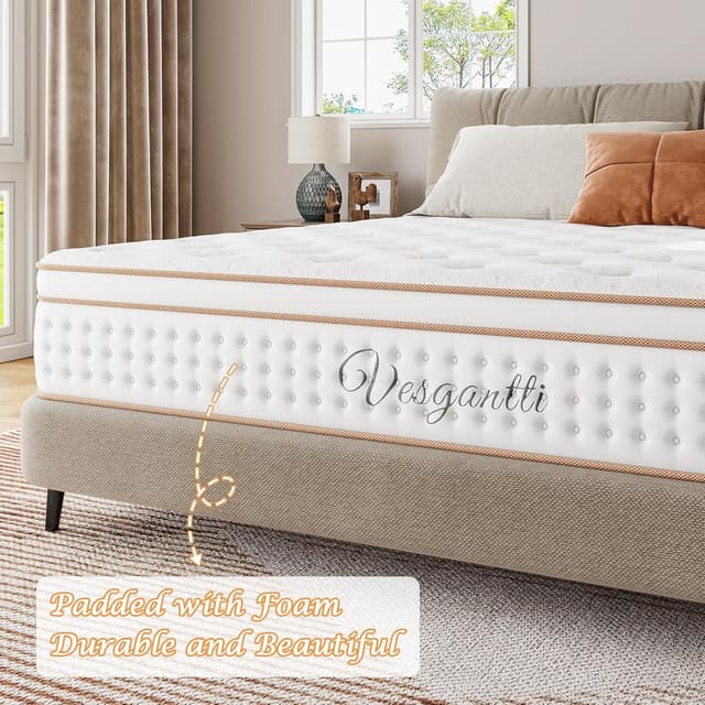 Thumbnail 6 de Vesgantti Small Single Hybrid Mattress 2FT6