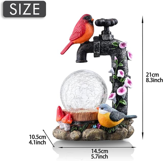 Thumbnail 5 de TERESA'S COLLECTIONS Robin on Faucet 21cm