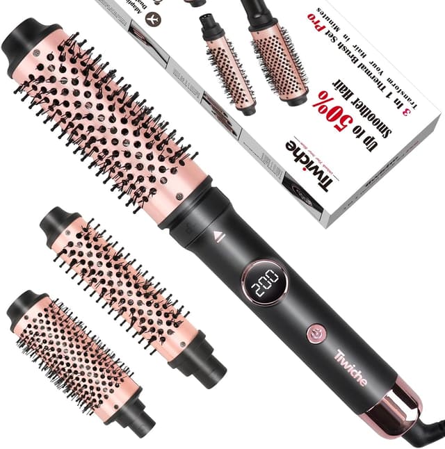 Detalle de Tiwiche Thermal Brush Set 3-in-1 heated curling