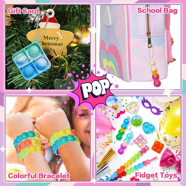 Thumbnail 4 de TOANWOD 52 PCS party bag fillers for kids