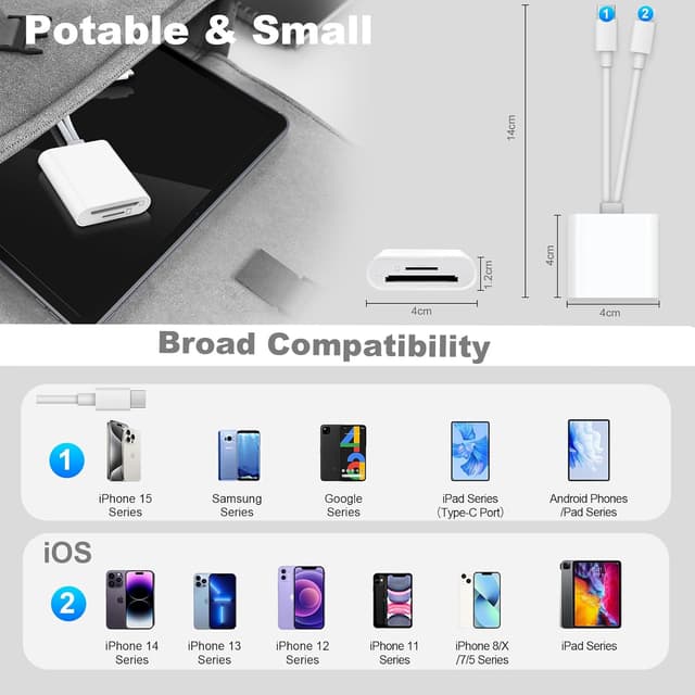 Thumbnail 6 de SD Card Reader USB-C with Dual Slot