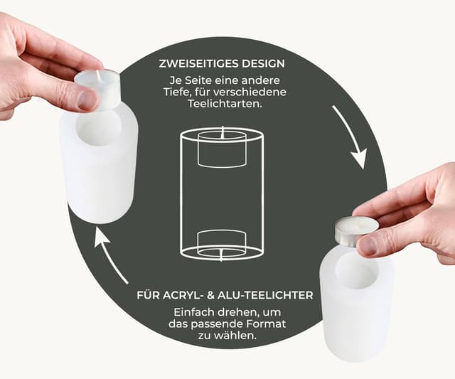 Thumbnail 3 de EDZARD Cornelius lot de 4 photophores Ø 6 cm