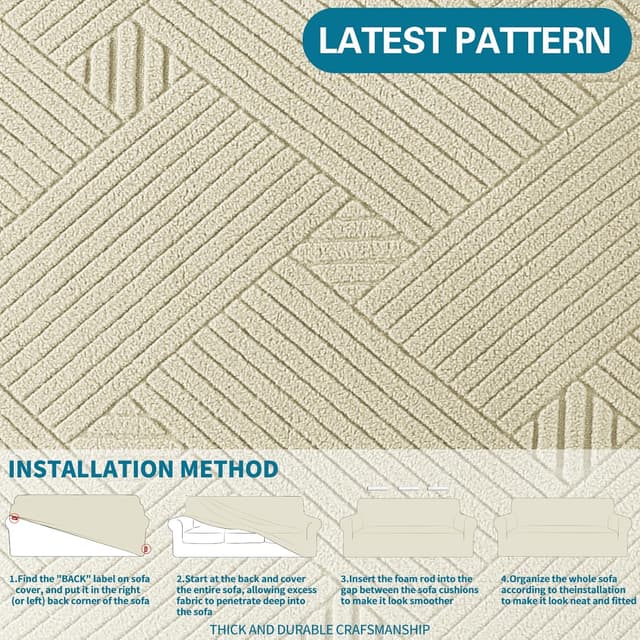 Thumbnail 6 de YSTELLAA Copridivano 2 Posti Beige