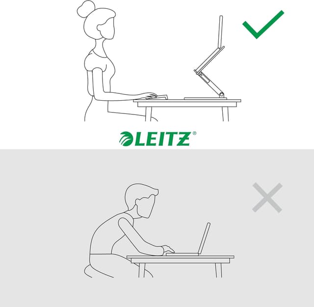 Thumbnail 6 de LEITZ Support PC portable 13"–15" réglable