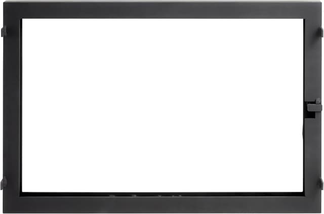 Thumbnail 4 de Puerta de horno de chimenea con cristal 60x40 cm