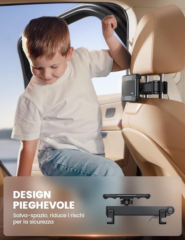 Thumbnail 2 de Lamicall Supporto Tablet Auto 6,1–13