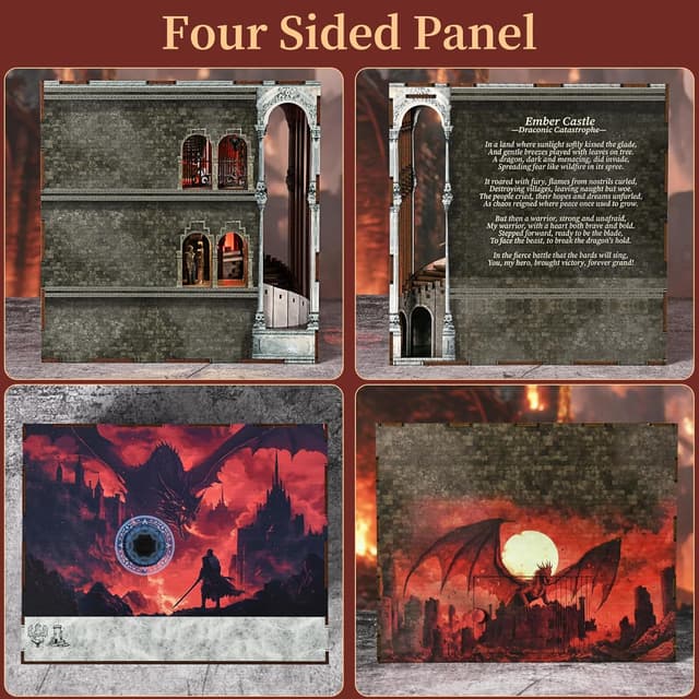 Detalle 1 de MiniCity Book Nook Kit für Buch-Ecke