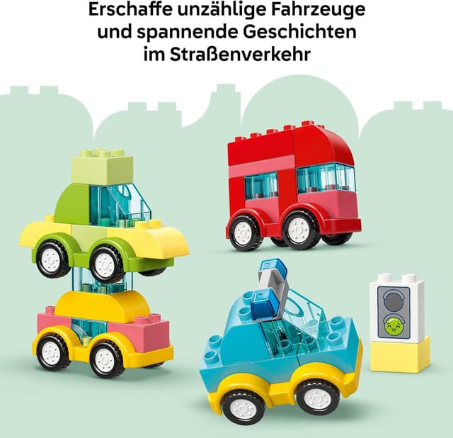 Detalle 1 de LEGO DUPLO Kreative Fahrzeuge 1 Jahr
