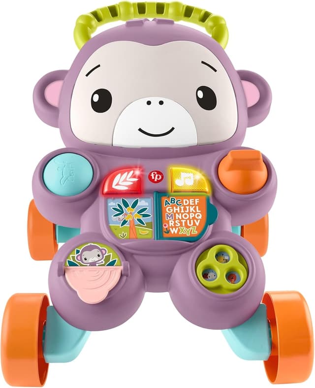 Thumbnail 4 de Fisher-Price Scimmietta Viola andador 6 mesi