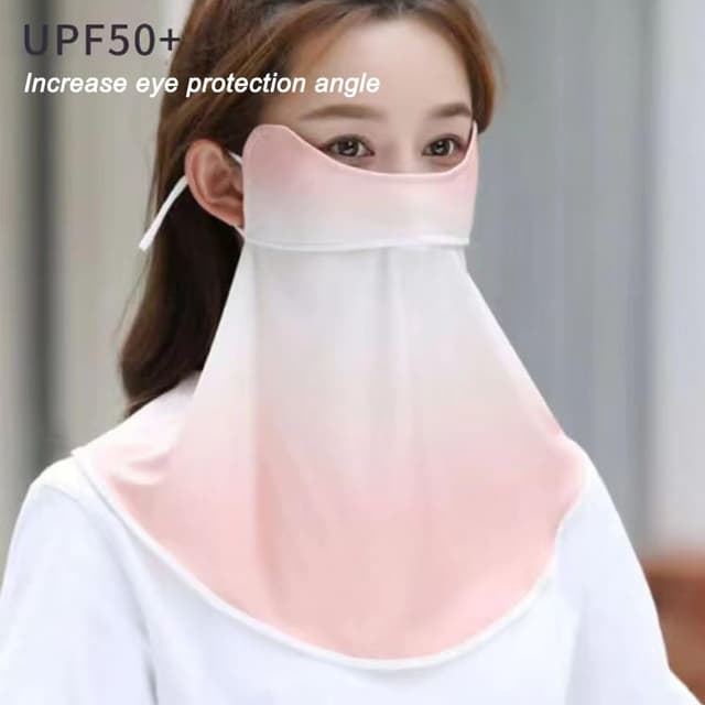 Detalle 2 de ALMLWIAJ UPF 50+ Sun Face Mask