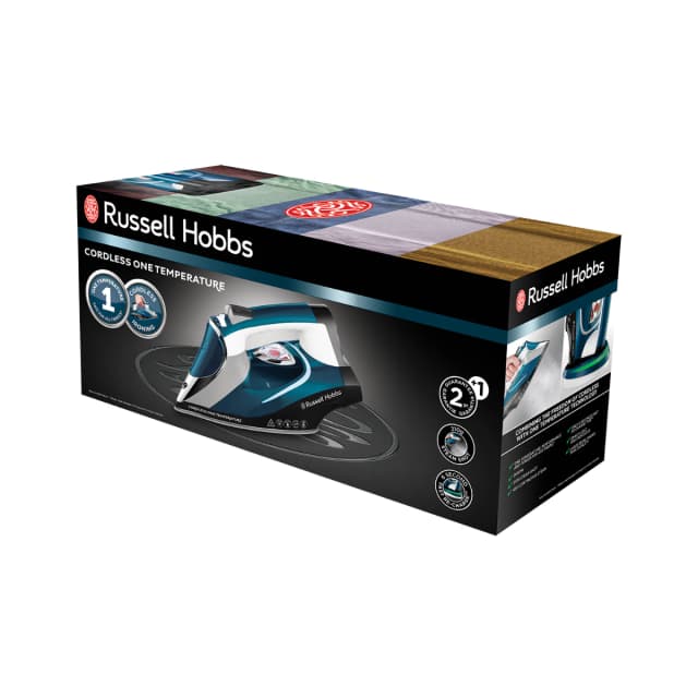 Detalle 1 de Russell Hobbs Plancha de vapor Cordless One Temperature