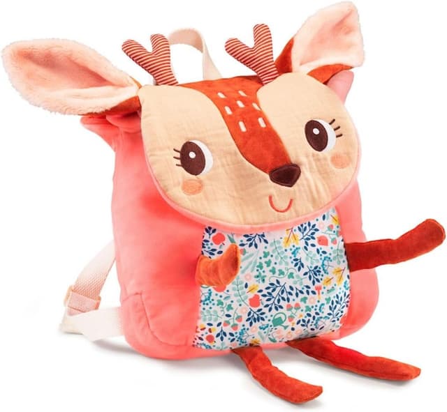 Thumbnail 3 de Lilliputiens Sac À Dos Tout Doux Rucksack Louis le loup