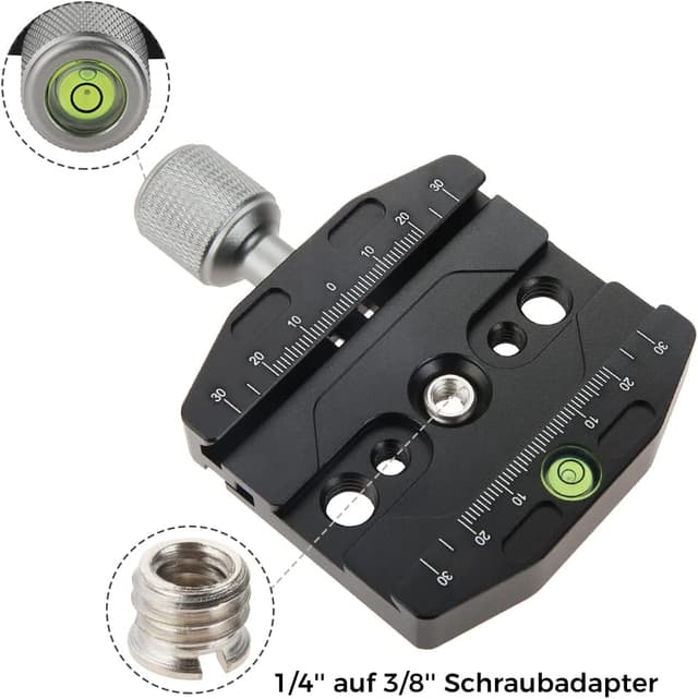 Thumbnail 4 de Schnellwechselplatte Klemme QR-70 für Arca Swiss