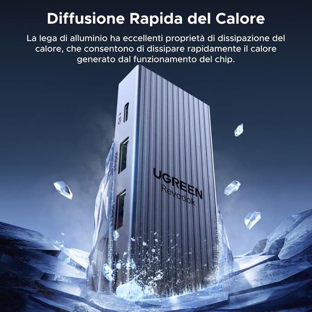 Thumbnail 6 de UGREEN Revodok Pro 1062 Hub USB C 4K 60Hz