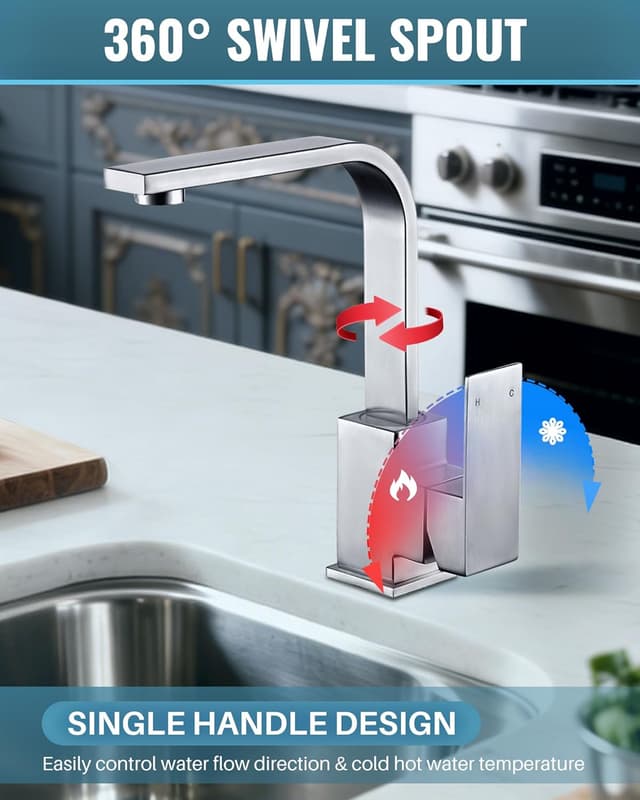 Thumbnail 2 de iVIGA Grifo de cocina 240 mm altura