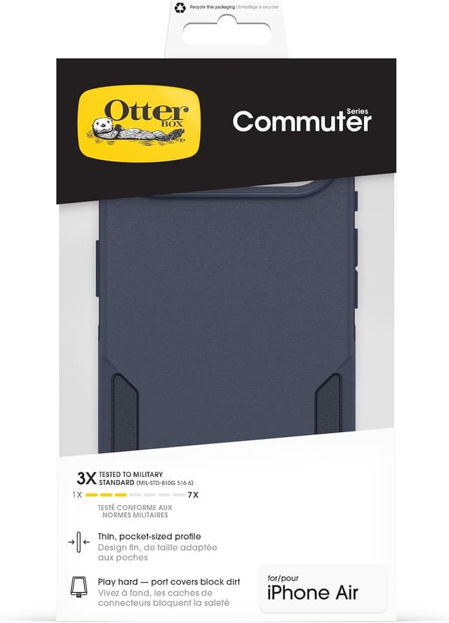 Detalle 1 de Otterbox Coque Commuter Series MagSafe iPhone Air, protection antichoc, 3X plus de chutes