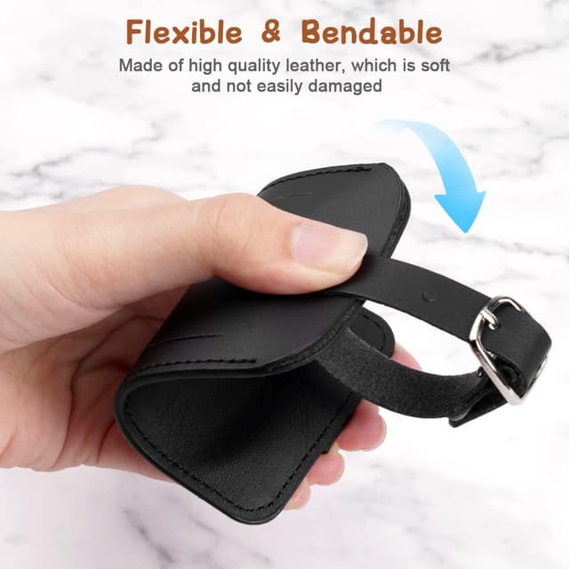 Detalle de Flintronic Étiquettes de Bagage 2 pcs pour Valise et Sac