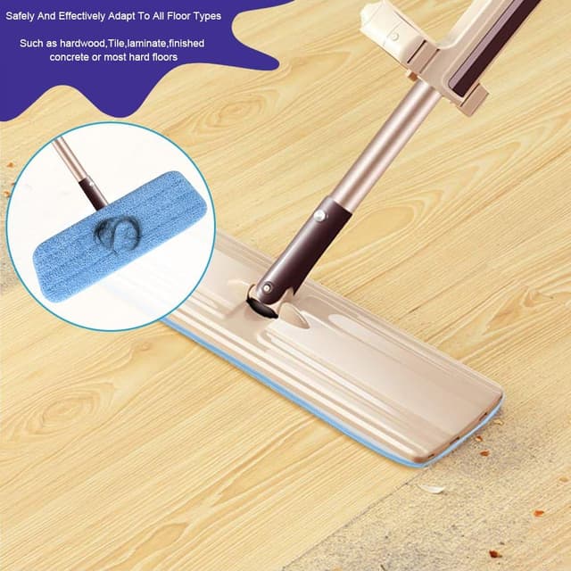 Detalle 2 de Vicloon Panno Mocio in microfibra (6 pezzi) – ricambi lavabili per mop spray e mop riutilizzabili