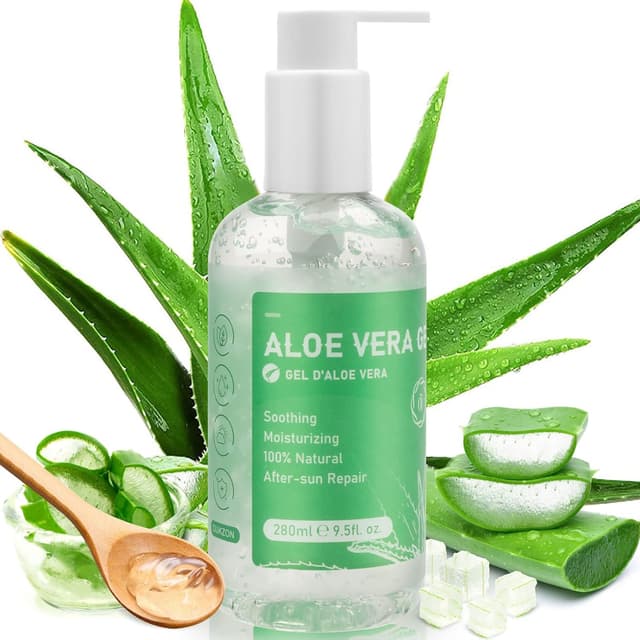 Detalle de Aloe Vera Gel 280 ml natürliche Feuchtigkeitscreme