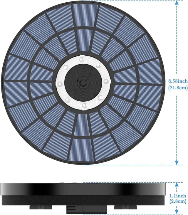 Detalle de 5.5W AMZtime solar fountain pump