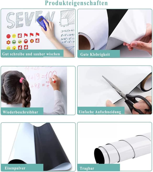 Detalle de LYZZXI magnetic whiteboard paper 60 x 90cm