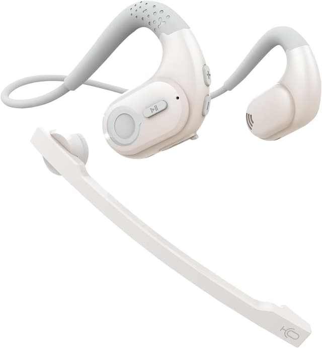 Detalle de Giveet Bluetooth 5.3 Open-Ear Headset with Detachable Microphone (up to 12 hrs)