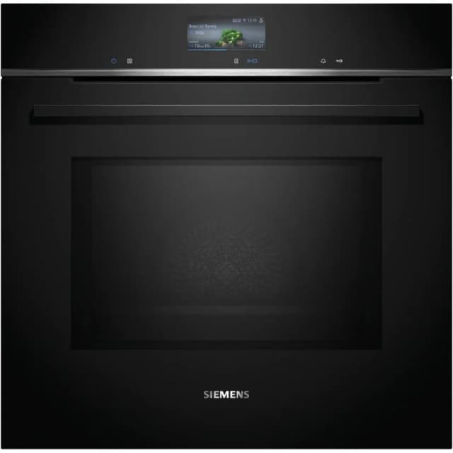 Detalle de Siemens HM776GKB1 67L horno microondas