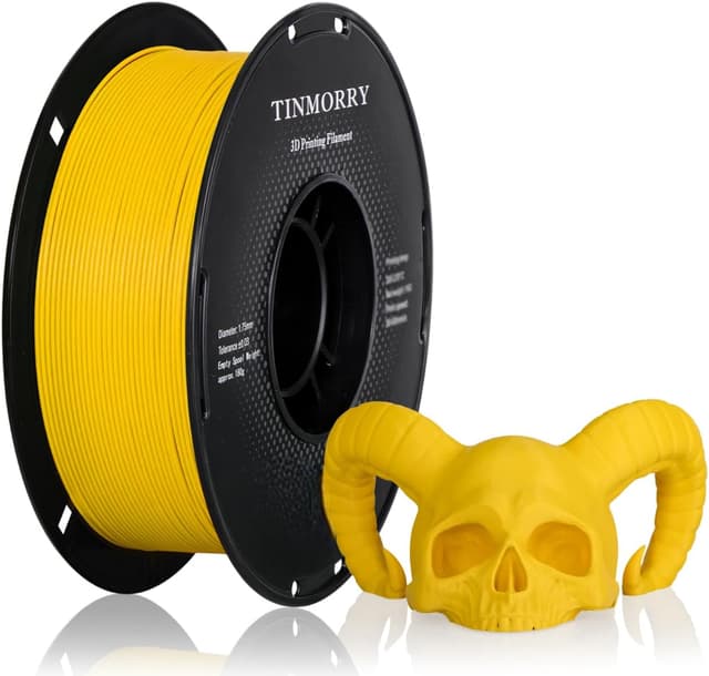 Detalle 2 de TINMORRY Glasfaser-PETG Filament 1,75 mm (PETG GF) – 1 kg Spule, eisblau