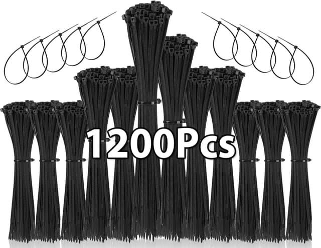 Detalle de Jokisa bridas de plástico 1200 piezas