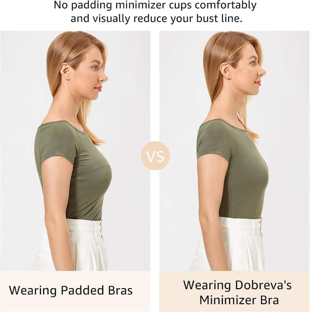 Thumbnail 4 de DOBREVA Donna Reggiseno Minimizer con Ferretto 🎀