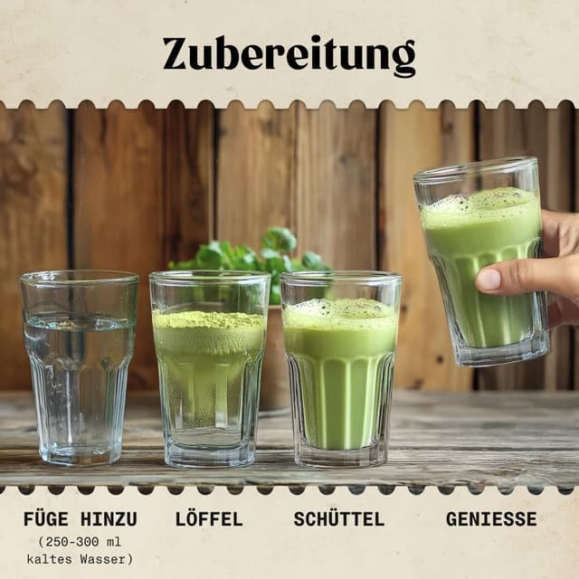 Thumbnail 4 de NaturaleBio Grünes Entgiftungspulver 150 g