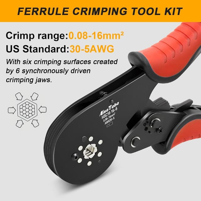 Thumbnail 5 de Ferrule Crimping Tool Kit ferrule crimping tool kit