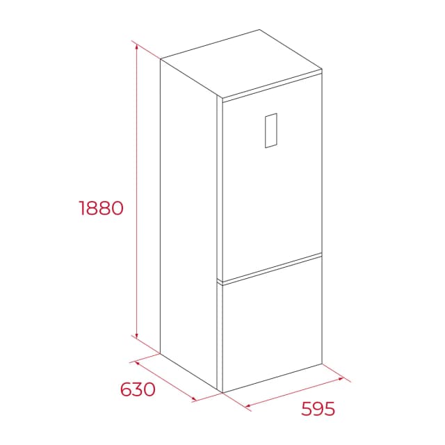 Thumbnail 1 de Teka Frigorífico combi 1,88 m