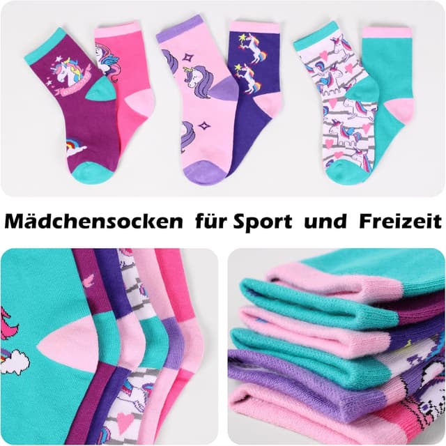 Detalle de 10 chaussettes enfants multicolores