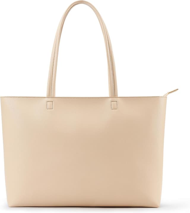 Detalle de KALIDI Handtasche Damen Groß Shopper Tasche (50 x 30 x 12 cm) – wasserdichte Tote Bag mit Reißverschluss