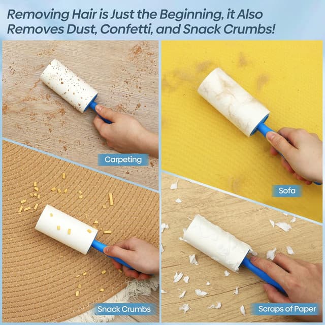 Thumbnail 5 de ELAKIRI Fusselrolle 1080 Blatt 🧹