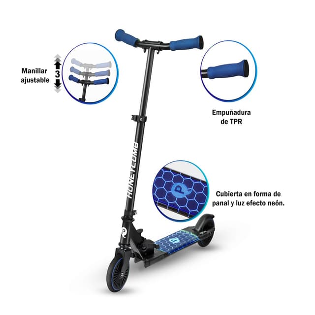 Detalle 2 de Devessport Honey Comb Scooter Patinete 🛴