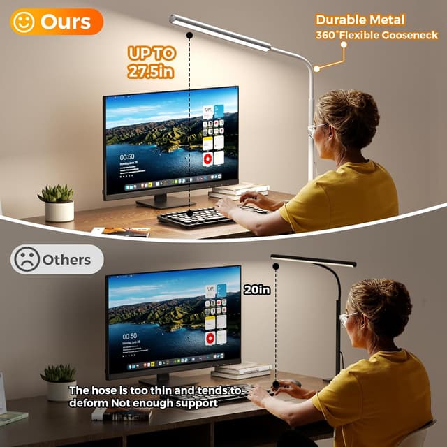 Detalle de LED Desk Lamp 12W — 5 modes, 11 levels