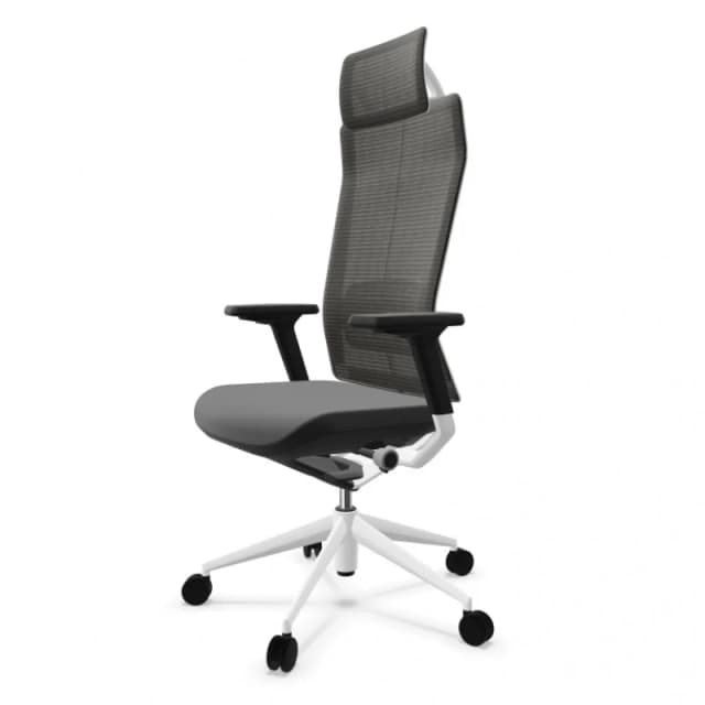 Thumbnail 3 de Actiu TNK Flex Silla de Oficina Blanca y Negra