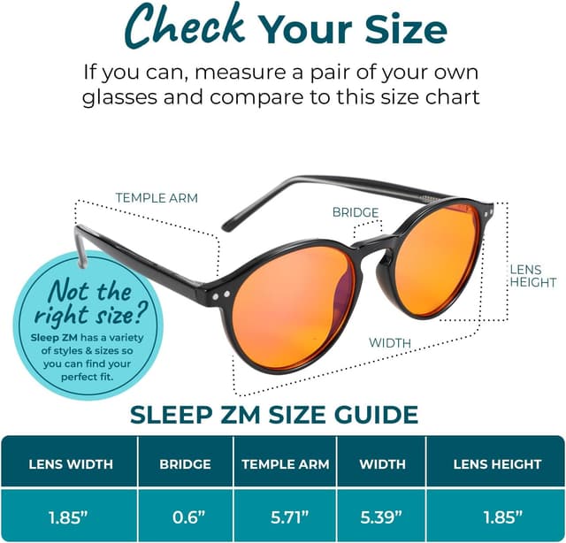 Detalle de Sleep ZM Blue Light Blocking Glasses