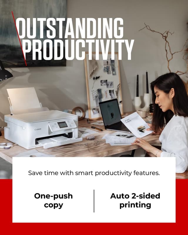 Thumbnail 3 de Canon PIXMA TS7650i photo printer