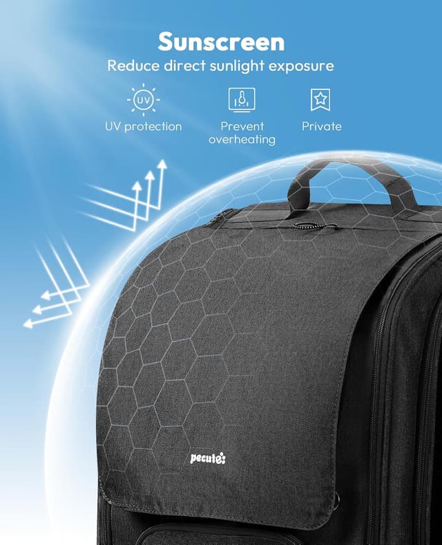 Thumbnail 5 de Pecute Sac à Dos pour Chats Bulles 42x32x26 cm