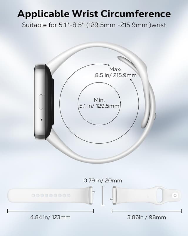 Detalle de MoKo Sport Strap for Redmi Watch 3 Active