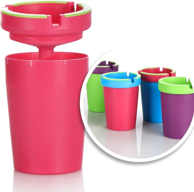 Thumbnail 5 de com-four Cendriers coupe-vent Ø 8 cm 🌫