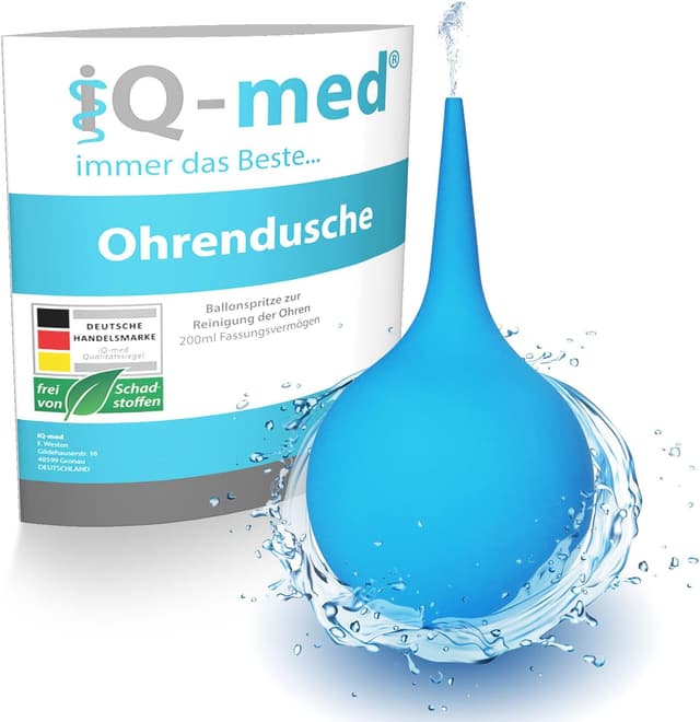 Imagen de iQ-med Ohrenreiniger 200ml Ohrendusche en OfertitasTOP