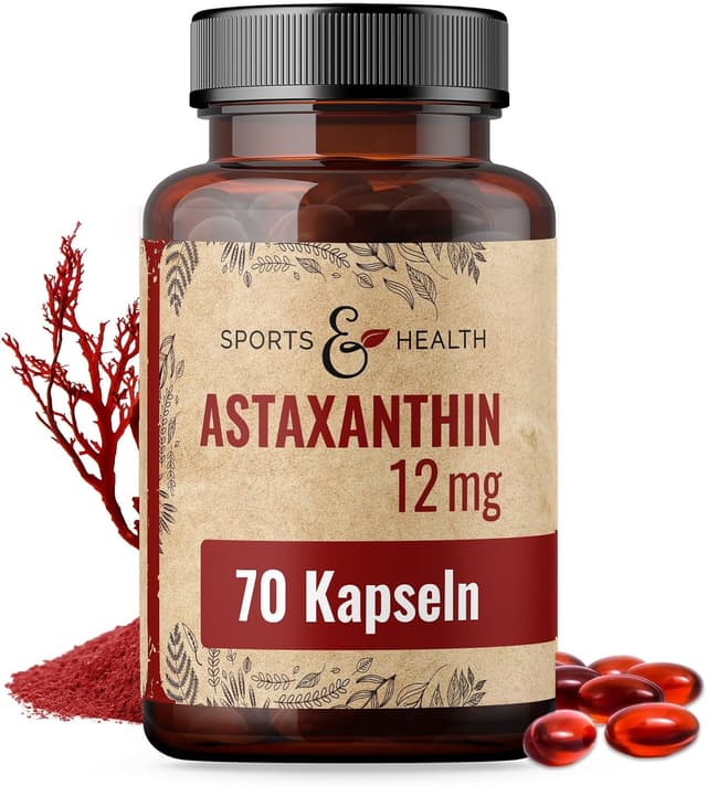 Detalle de Astaxanthin 12 mg Depot Softgel Kapseln 4‑Monatsvorrat