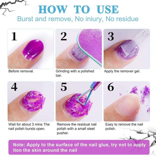 Thumbnail 5 de Remover Semipermanente Unghie rimuove in 5 minuti